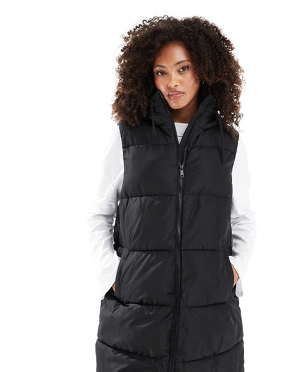Padded Longline Gilet