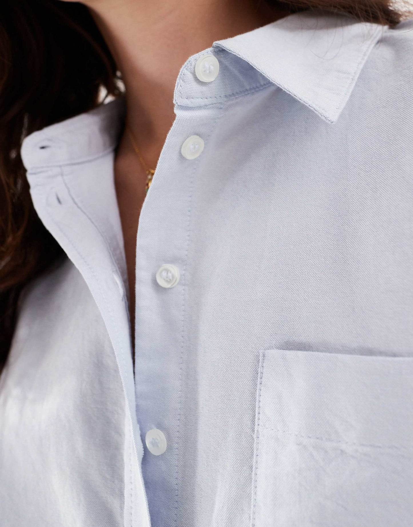 Oversized Shirt With Wide Cuff Sleeves