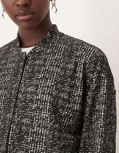 Check Bomber Co-Ord