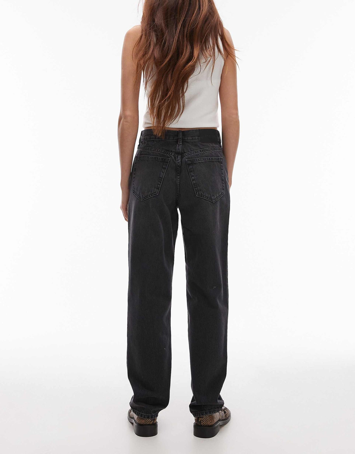 Runway Mid Rise Straight Jean