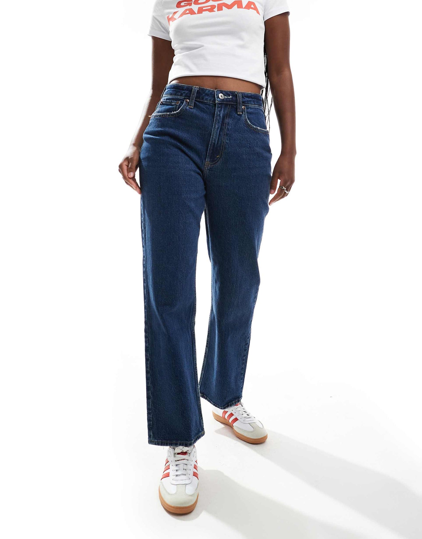 Curve Love Vintage Straight High Rise Jean