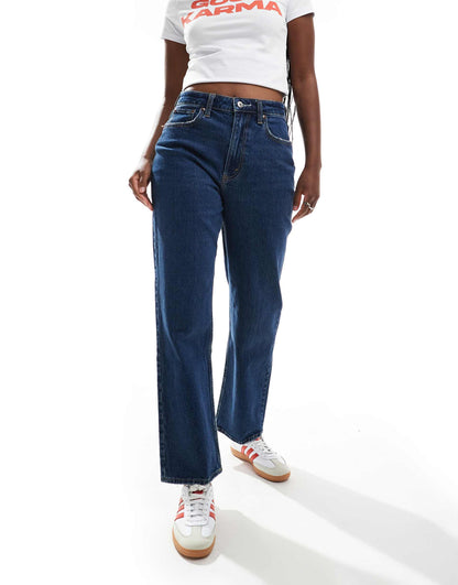 Curve Love Vintage Straight High Rise Jean