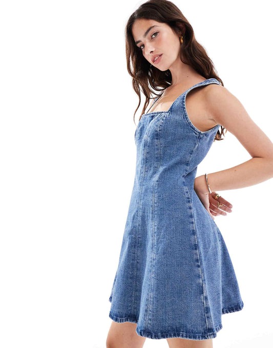 Denim Mini Dress