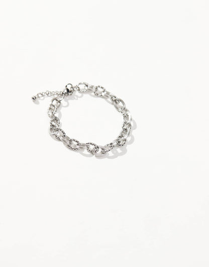 Waterproof Stainless Steel Link Chain Bracelet