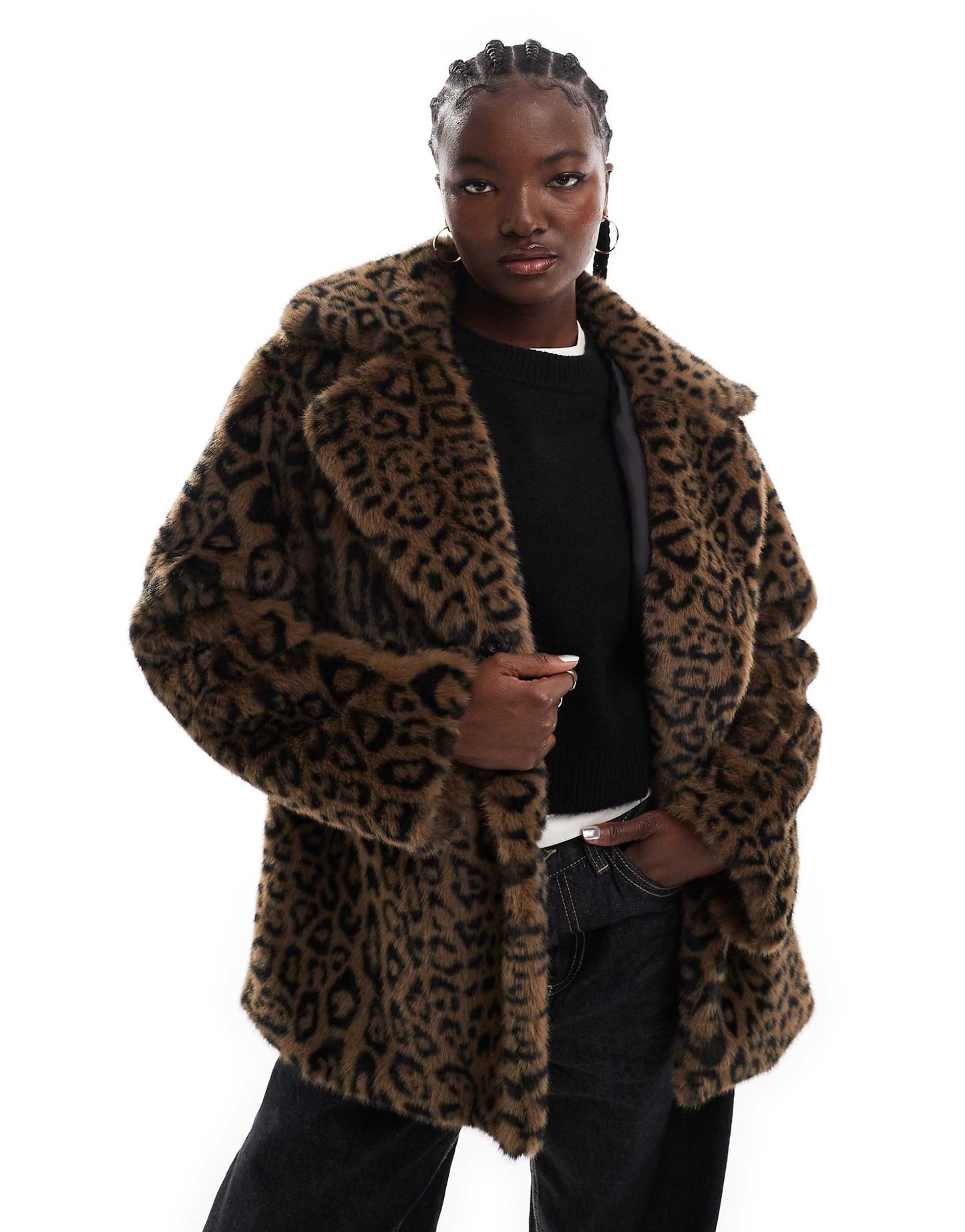 Faux Fur Jacket