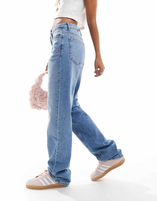 Kelly High Waisted Wide Leg Jean