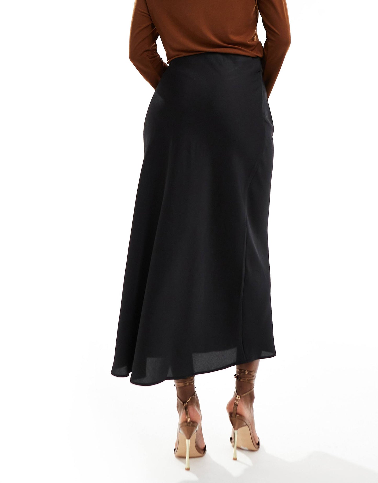 Satin Maxi Skirt