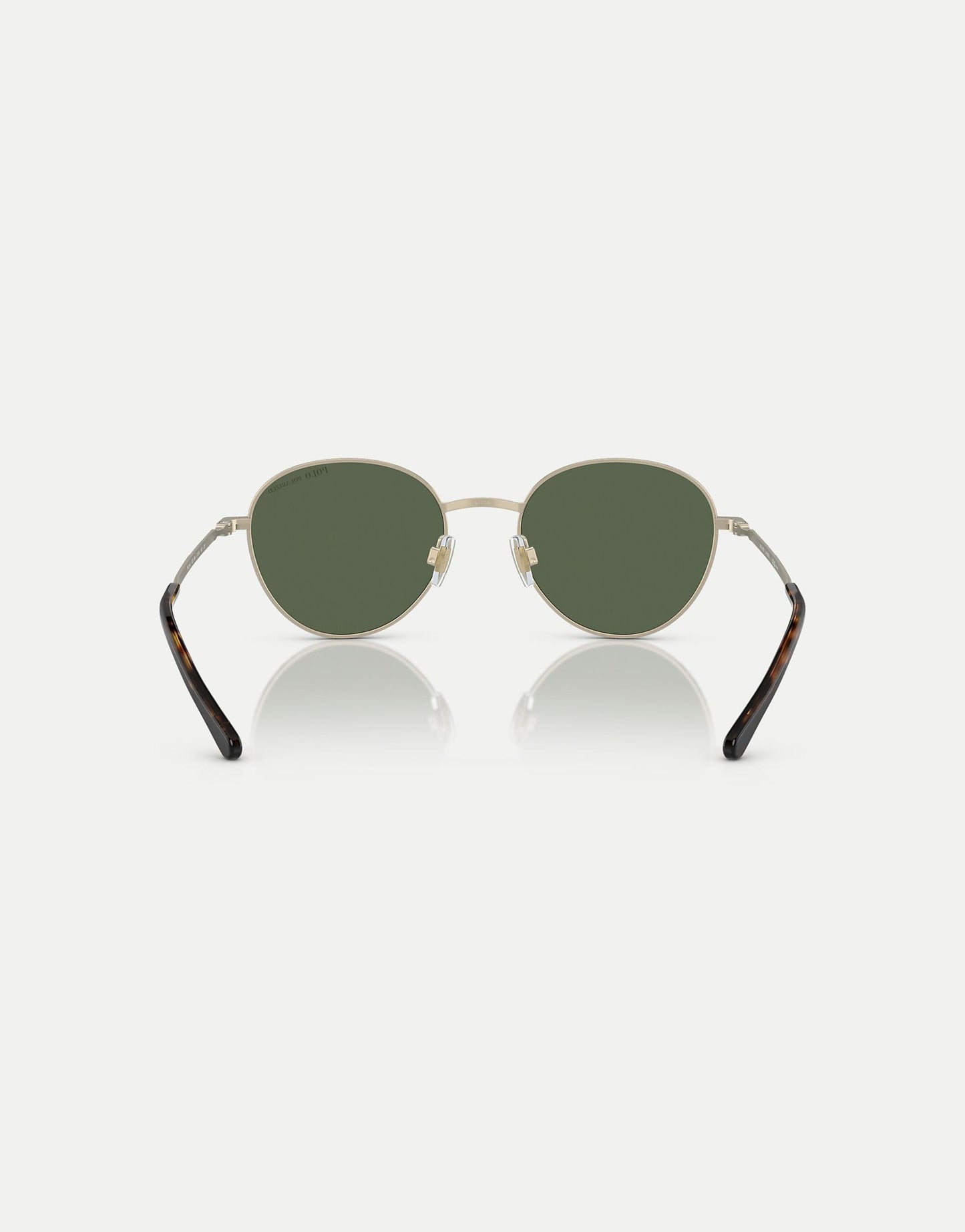 Ph3144 Round Polarised Sunglasses With Green Lens