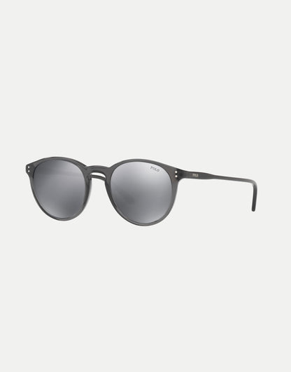 Ph4110 Phantos Sunglasses With Grey Mirrored Lens