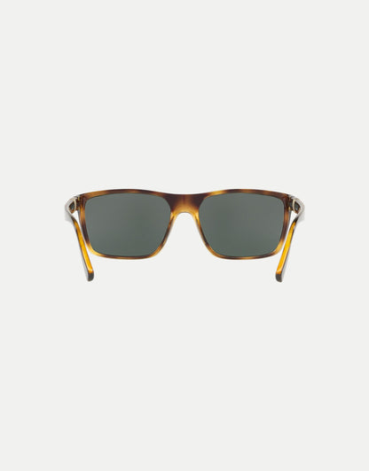 Rectangle Sunglasses With Green Lens