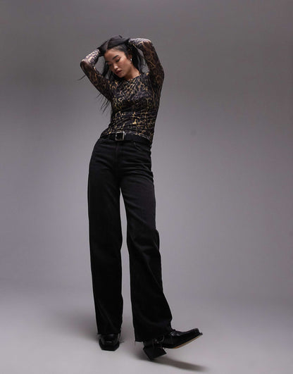Edana Mesh Long Sleeve T-Shirt