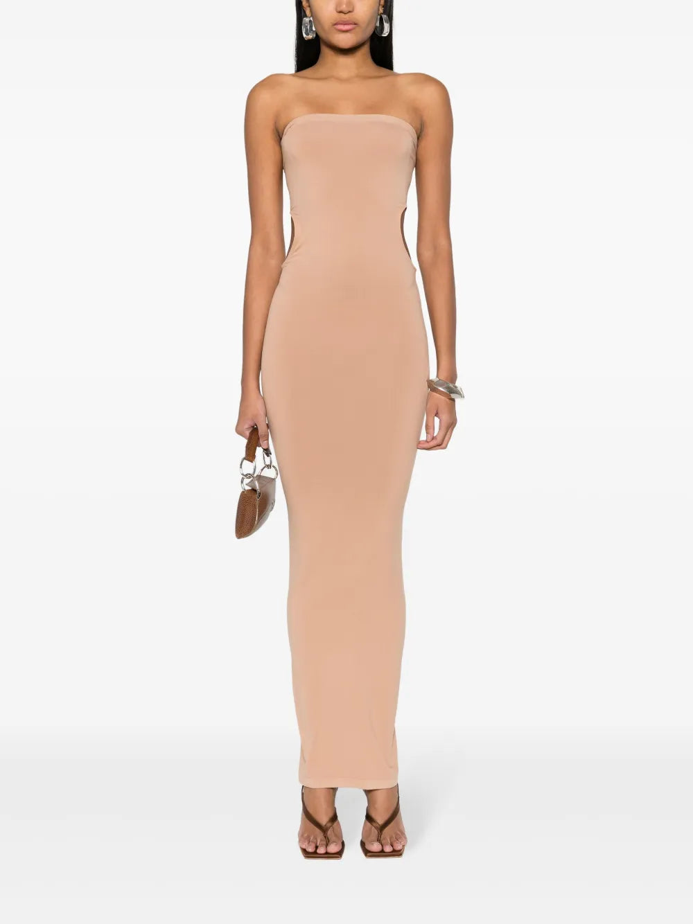 Fatal Cut-Out Midi Dress
