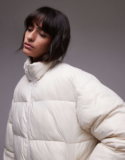 Bomber Puffer Jacket