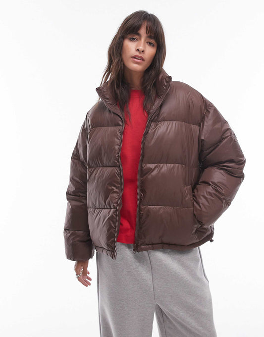 Bomber Puffer Jacket