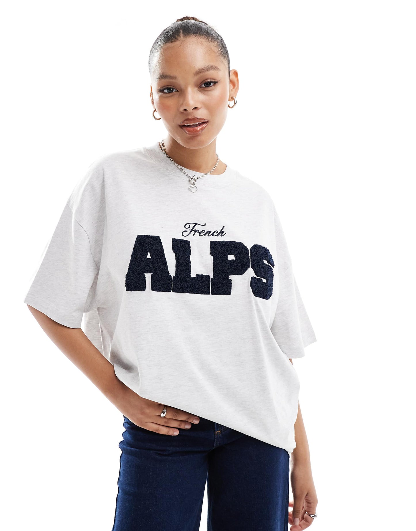 Oversized T-Shirt With Alps Logo