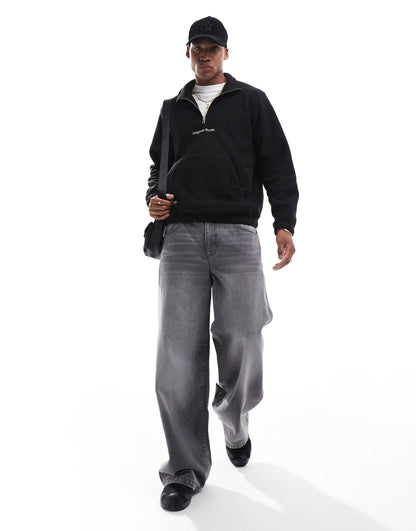 Half Zip Fleece With Originals Logo