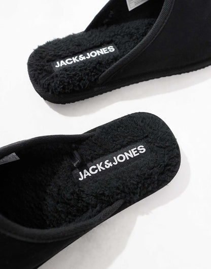 Faux Suede Slip On Slipper