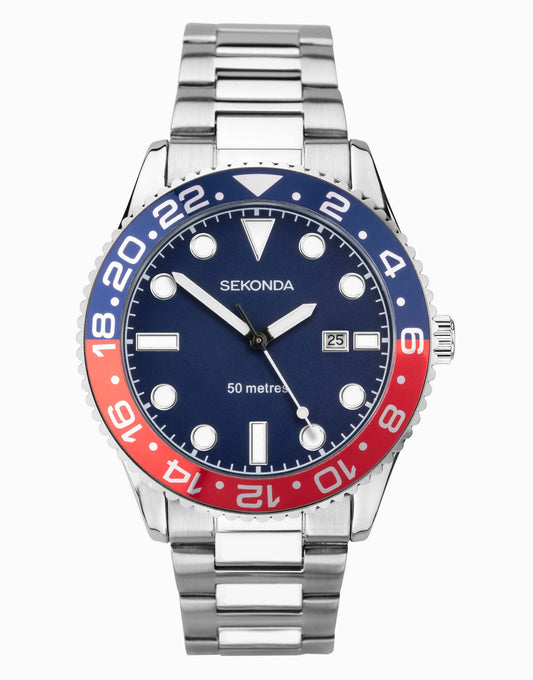 Ocean Mens 43Mm Analogue Watch