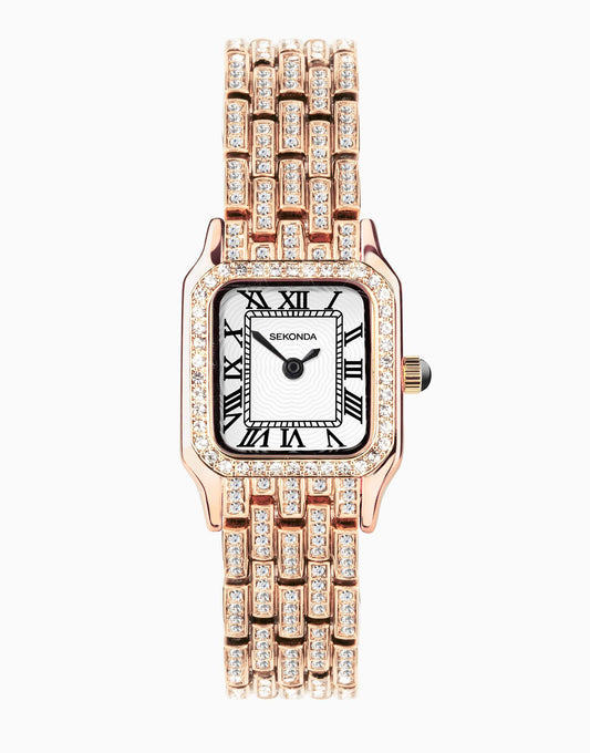 Monica Womens 22Mm Analogue Watch