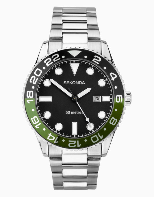 Ocean Mens 43Mm Analogue Watch