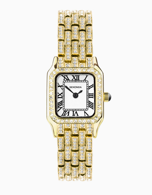 Monica Womens 22Mm Analogue Watch