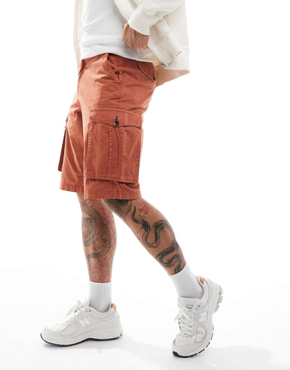 Men'S Shorebay Vintage Look Cargo Shorts