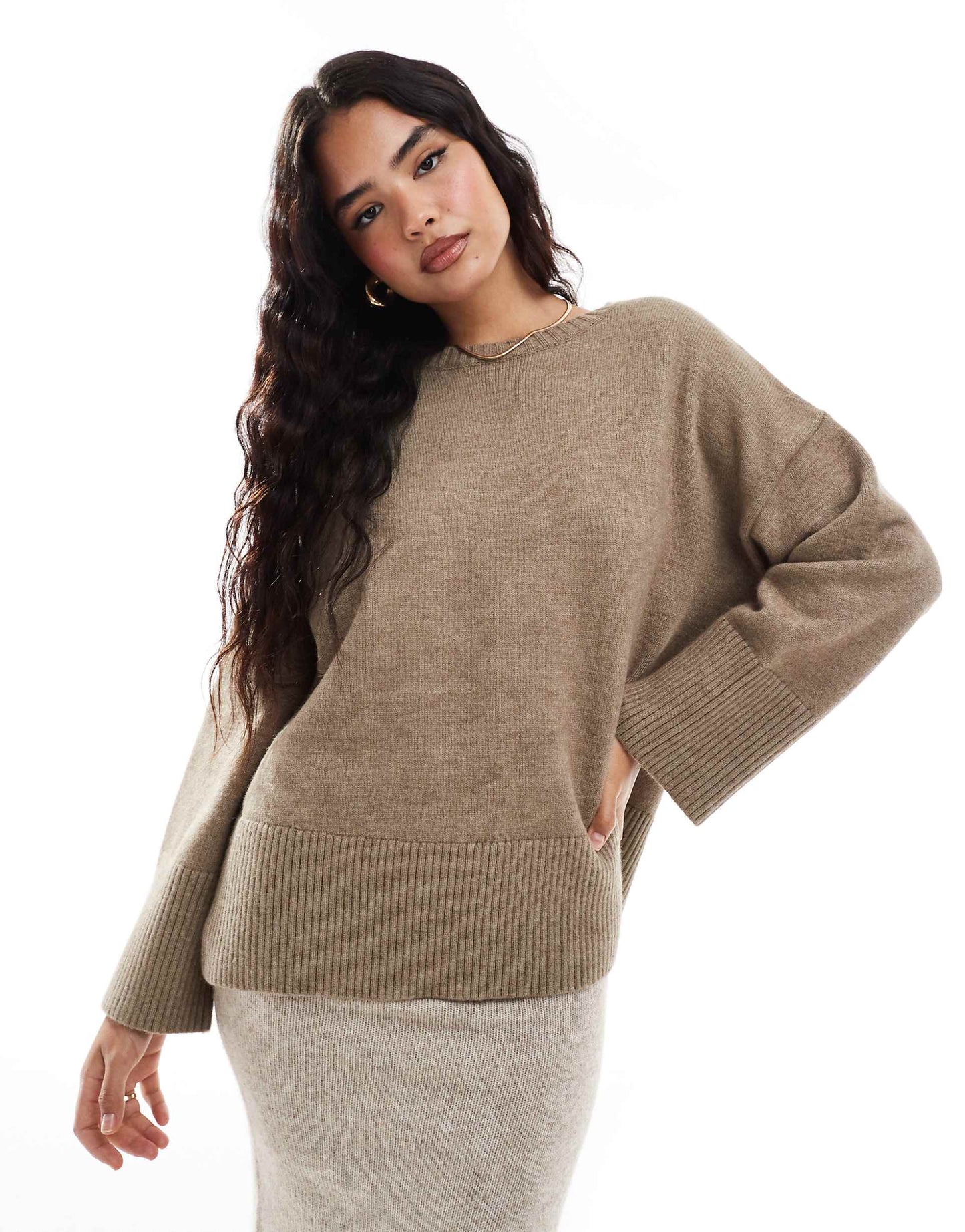 Oversized Knit Jumper