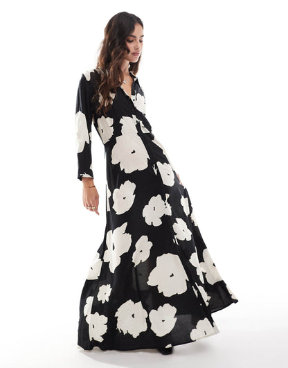 Maxi Shirt Dress