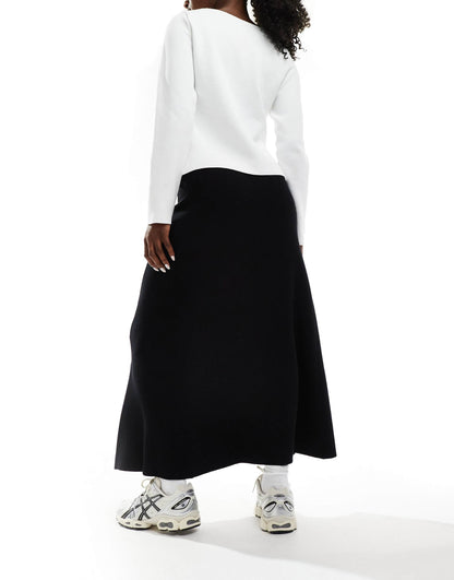 Knitted Maxi Skirt