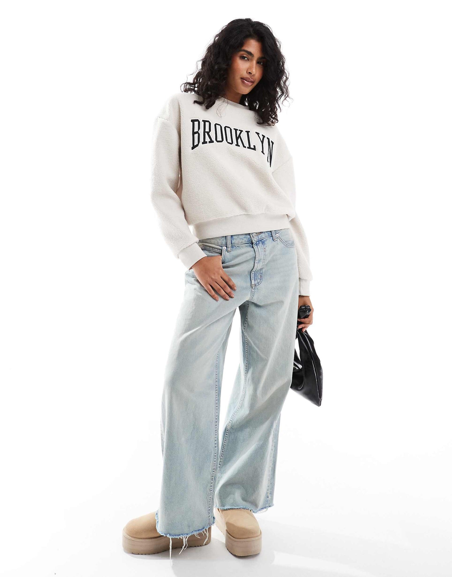 Borg Print Sweatshirt