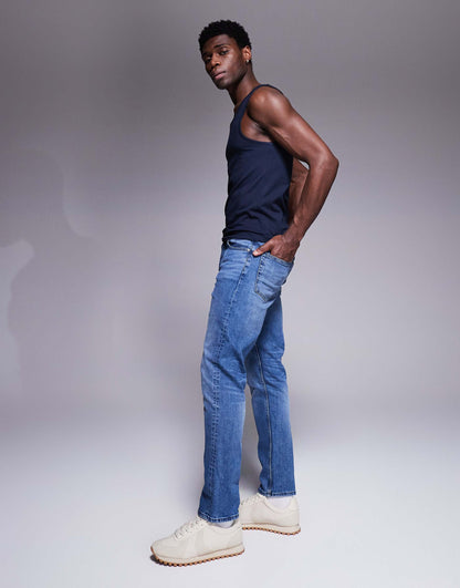 Slim Jeans With Tint