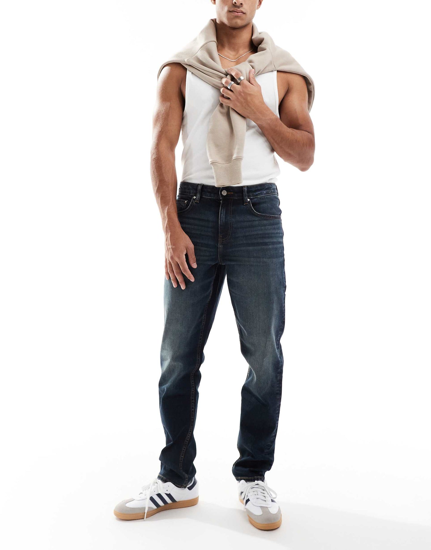 Slim Jeans With Tint