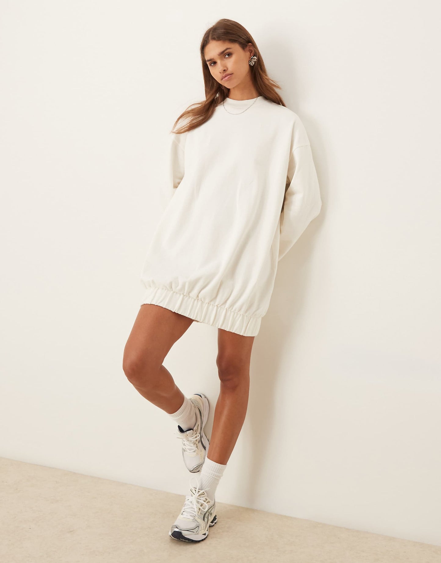 Cocoon Sleeve Mini Sweat Dress