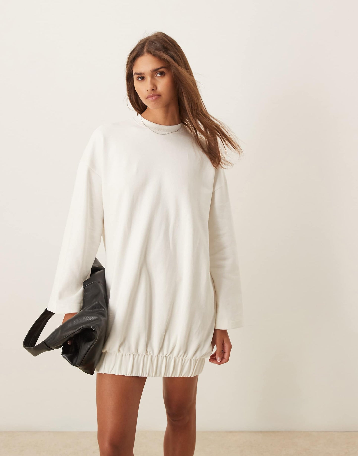 Cocoon Sleeve Mini Sweat Dress