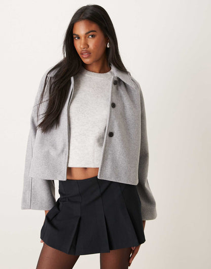 Pointed Collar Jacket