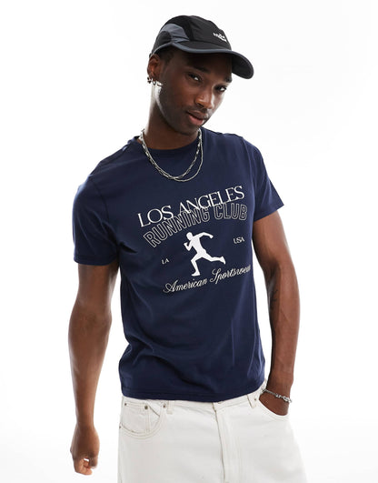 Los Angeles Running Club Relaxed Fit T-Shirt