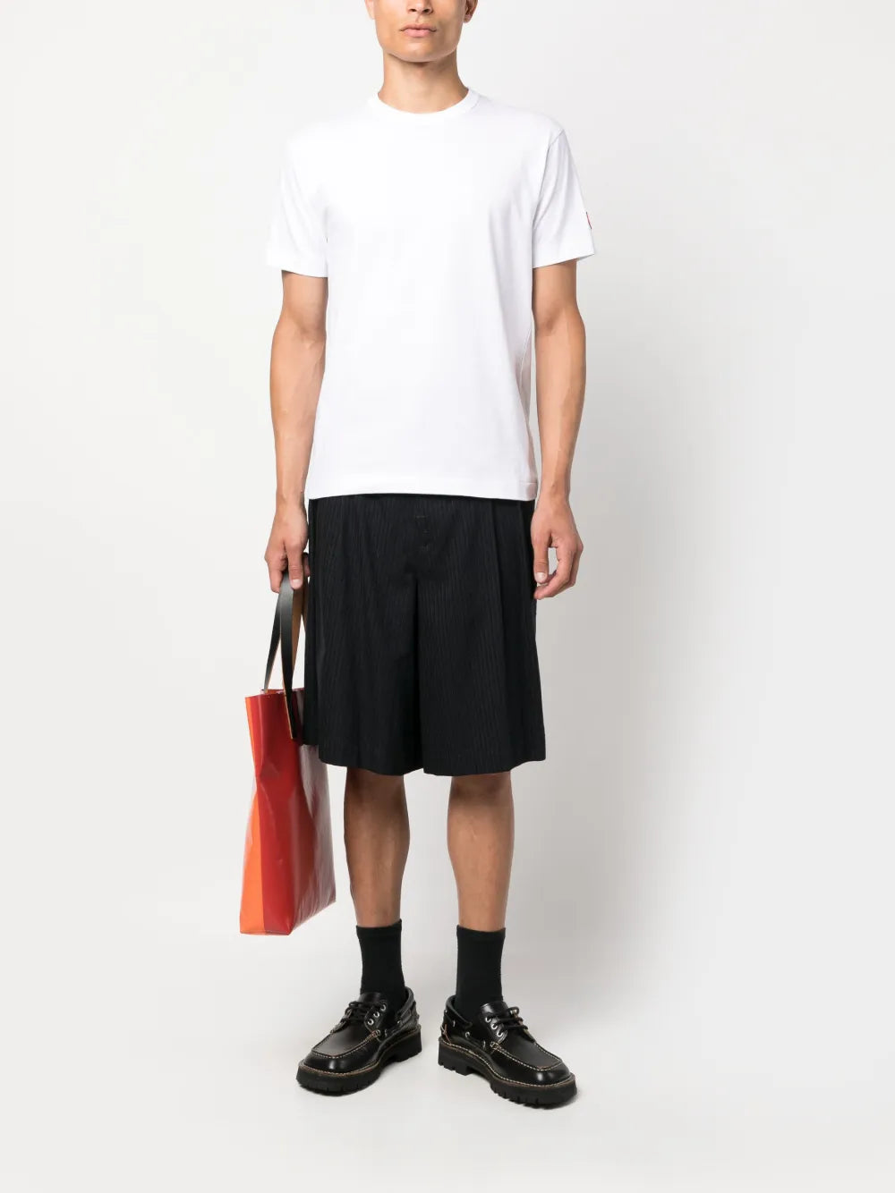 Logo-Patch Cotton T-Shirt