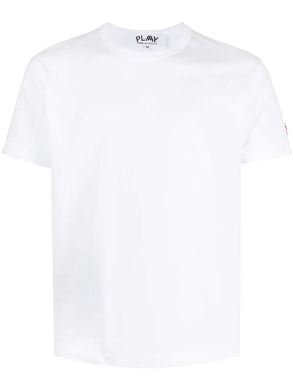 Logo-Patch Cotton T-Shirt