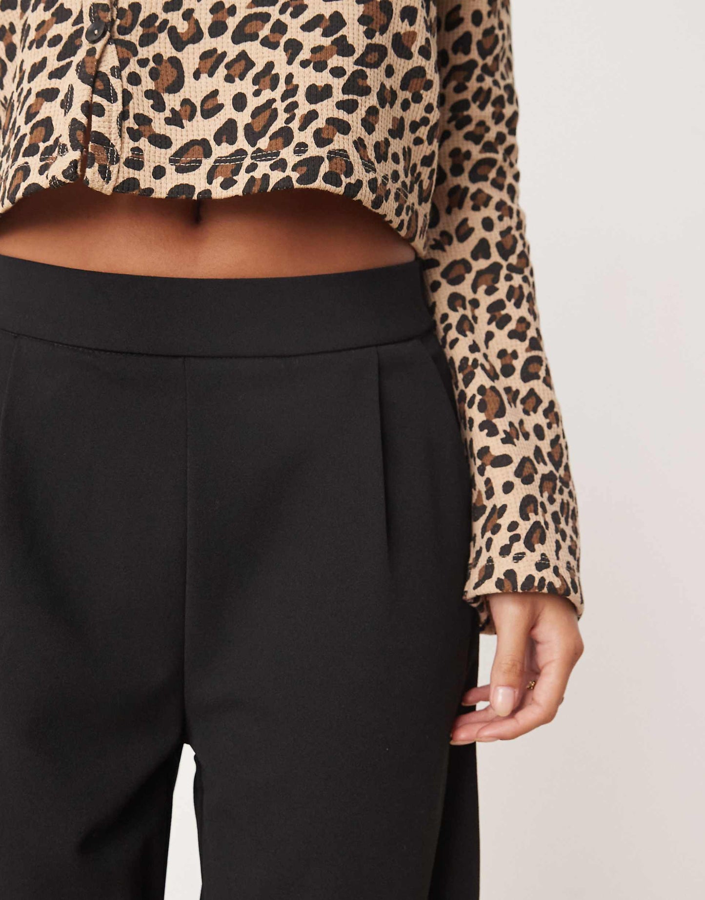 Petite Wide Leg Trousers