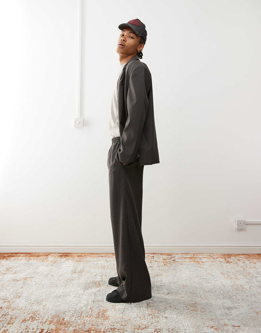 Wide Leg Tailored Jogger Co-Ord