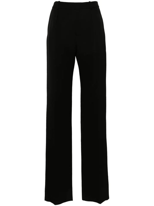 Straight-Leg Tailored Trousers