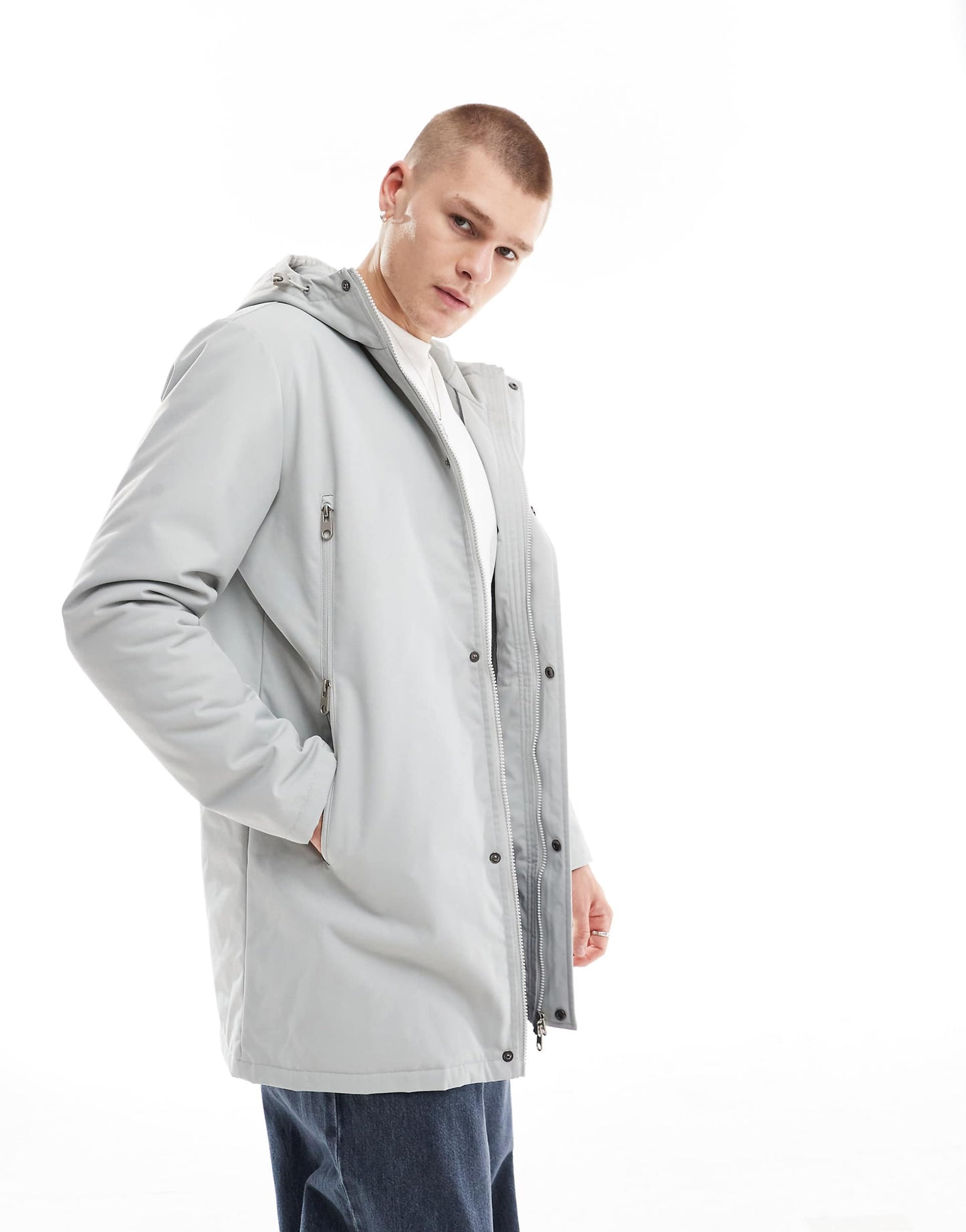 Hooded Zip Up Jacket