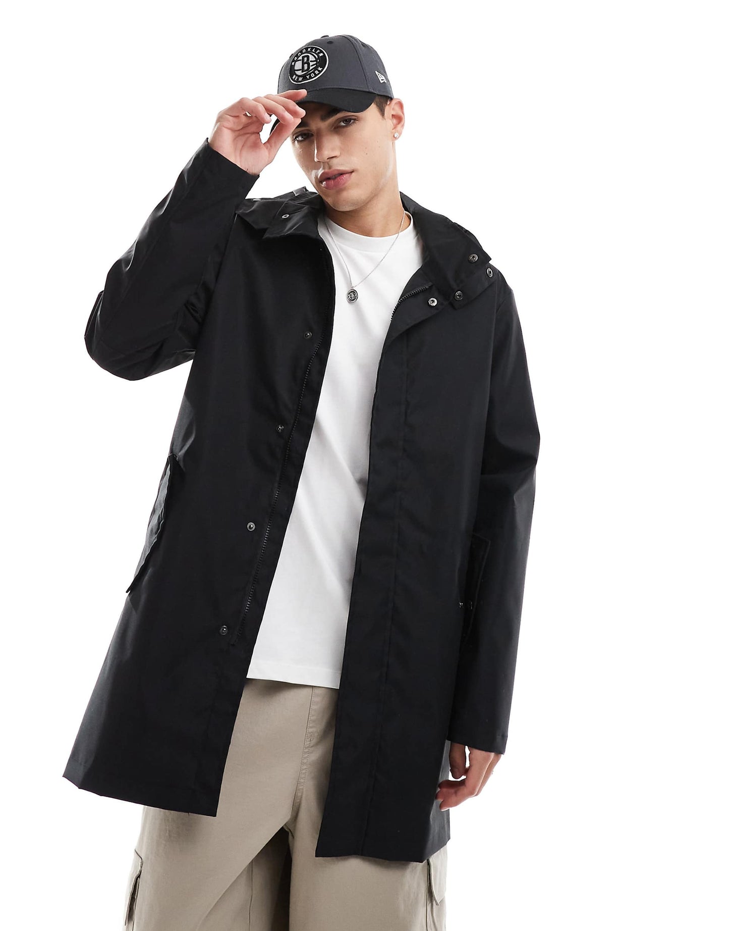 Soft Shell Mac Jacket With Hood