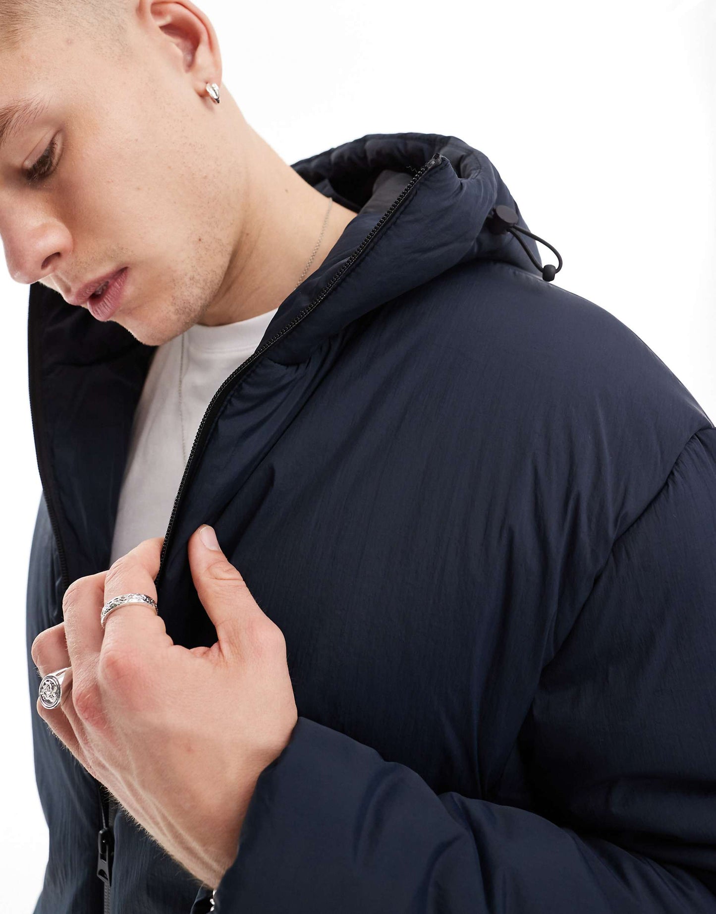 Padded Jacket With Hood