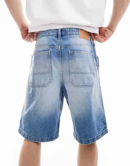 Baggy Denim Short