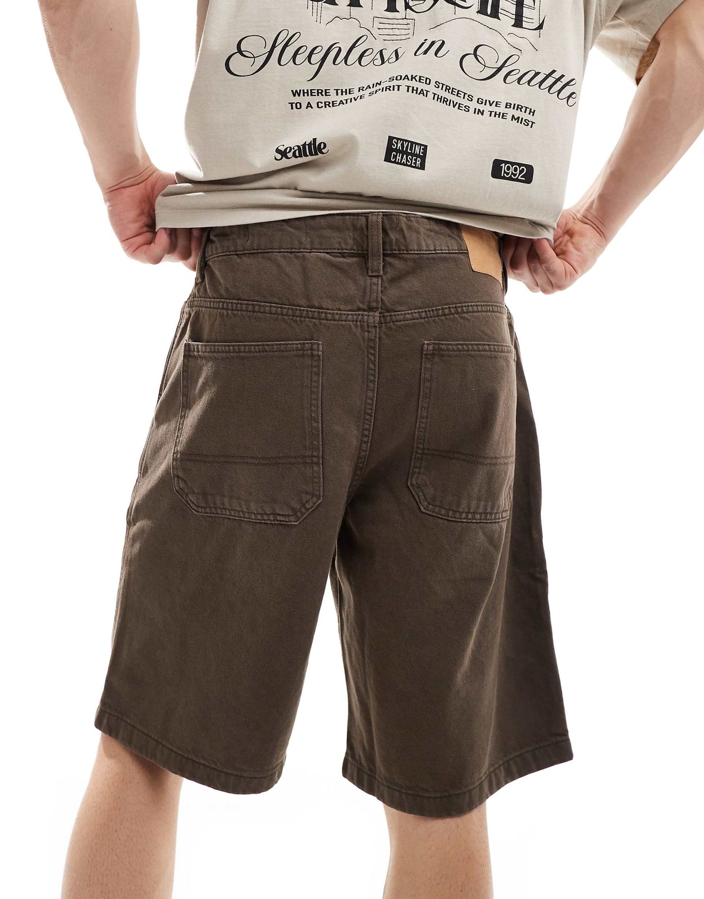 Baggy Denim Short