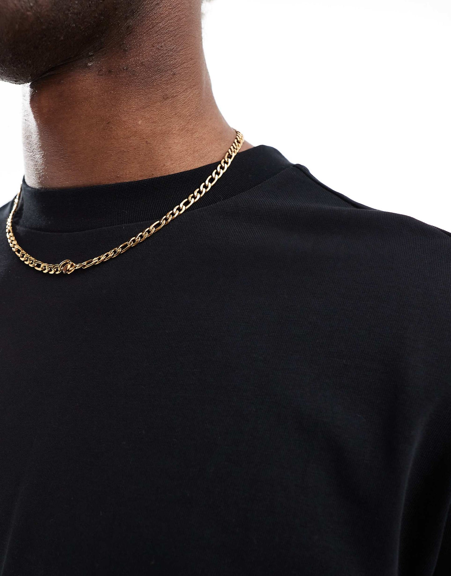 Box Fit Scooped Hem T-Shirt