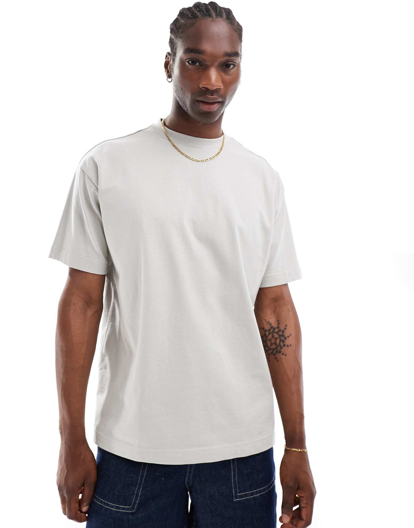 Box Fit Plain T-Shirt