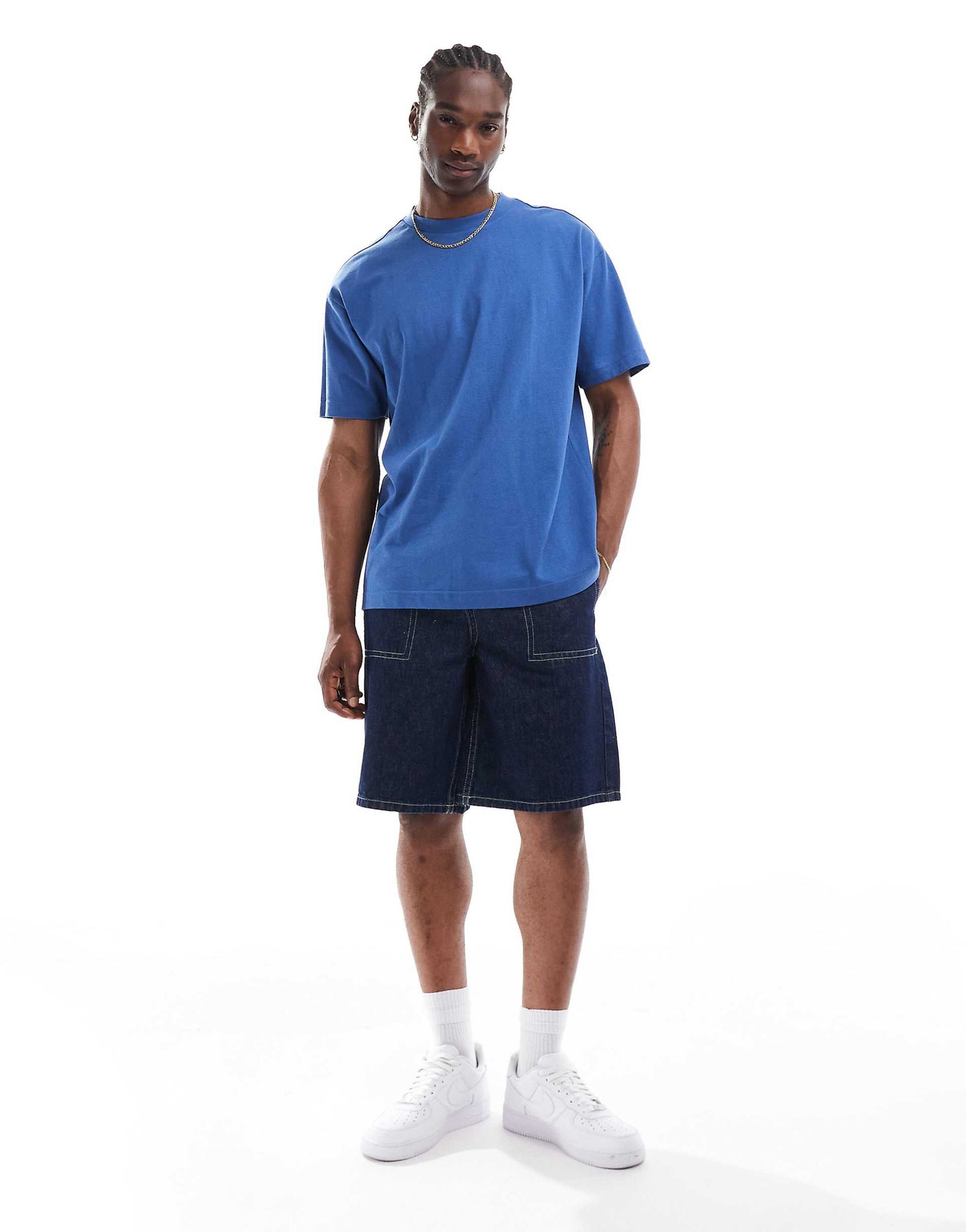 Box Fit Plain T-Shirt