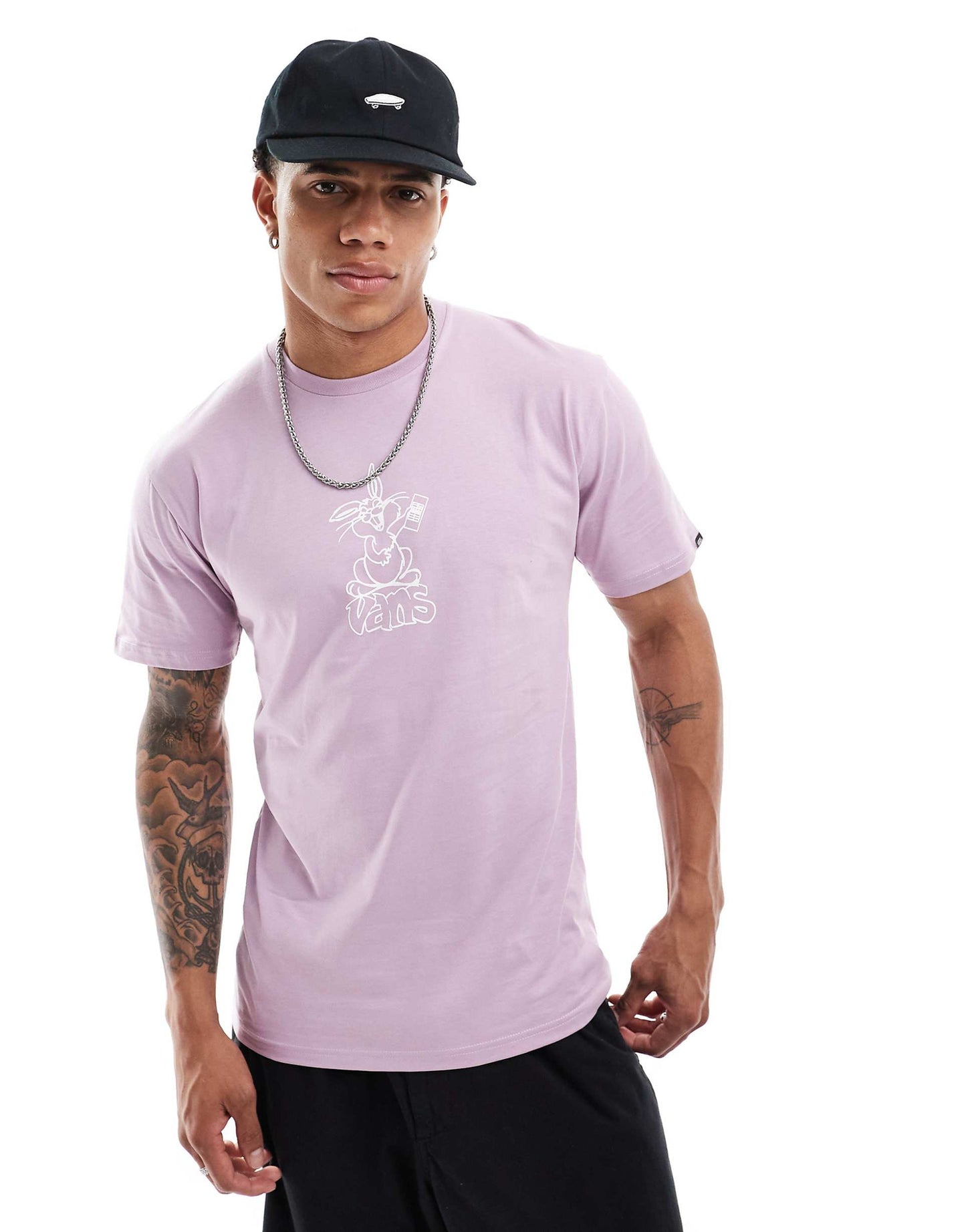 Short Sleeve T-Shirt With Back Print